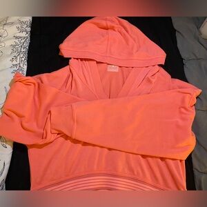 Free People Oversized Cropped Hoodie